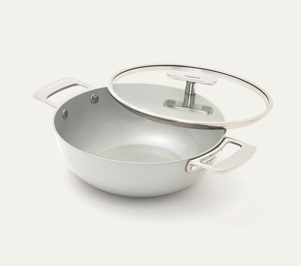 Kadai 24cm with glass lid - Himalayan Mist