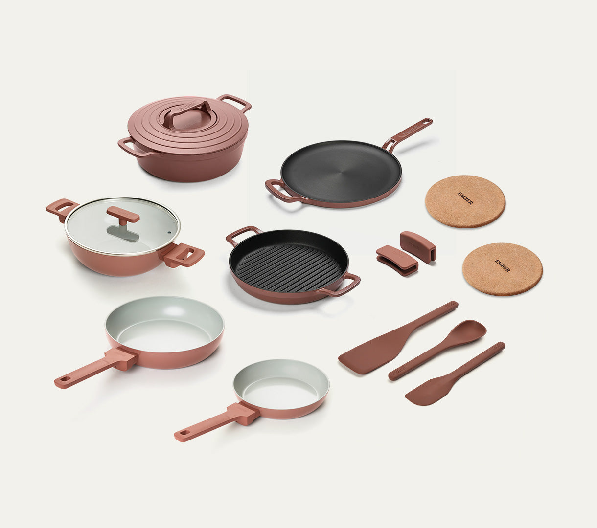 The Ember Kitchen Set - Jaipur Terracotta