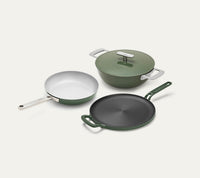 The Complete Kitchen Trio - Coorg Green