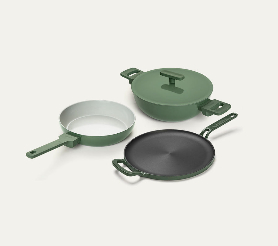 The Complete Kitchen Trio - Coorg Green