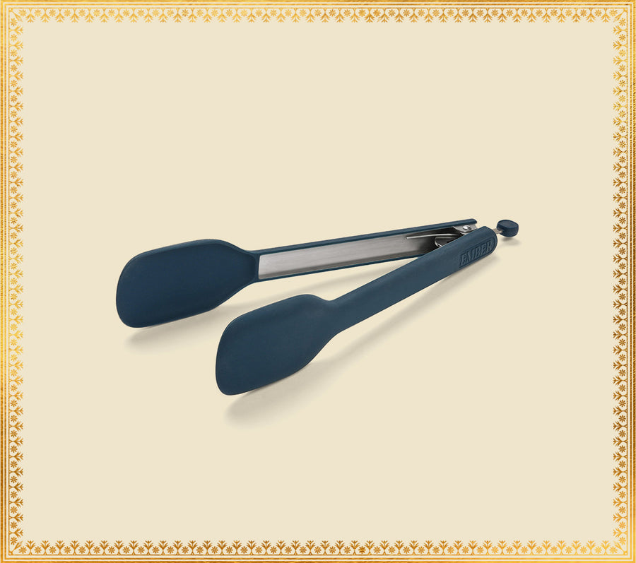 Kitchen Tongs - Nilgiri Blue
