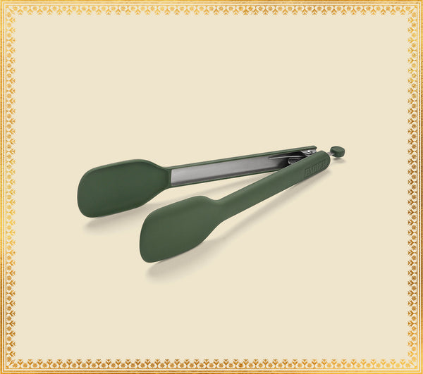 Kitchen Tongs - Coorg Green