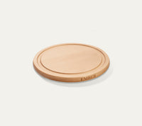 Ember Cast Iron Magnetic Trivet - Wood