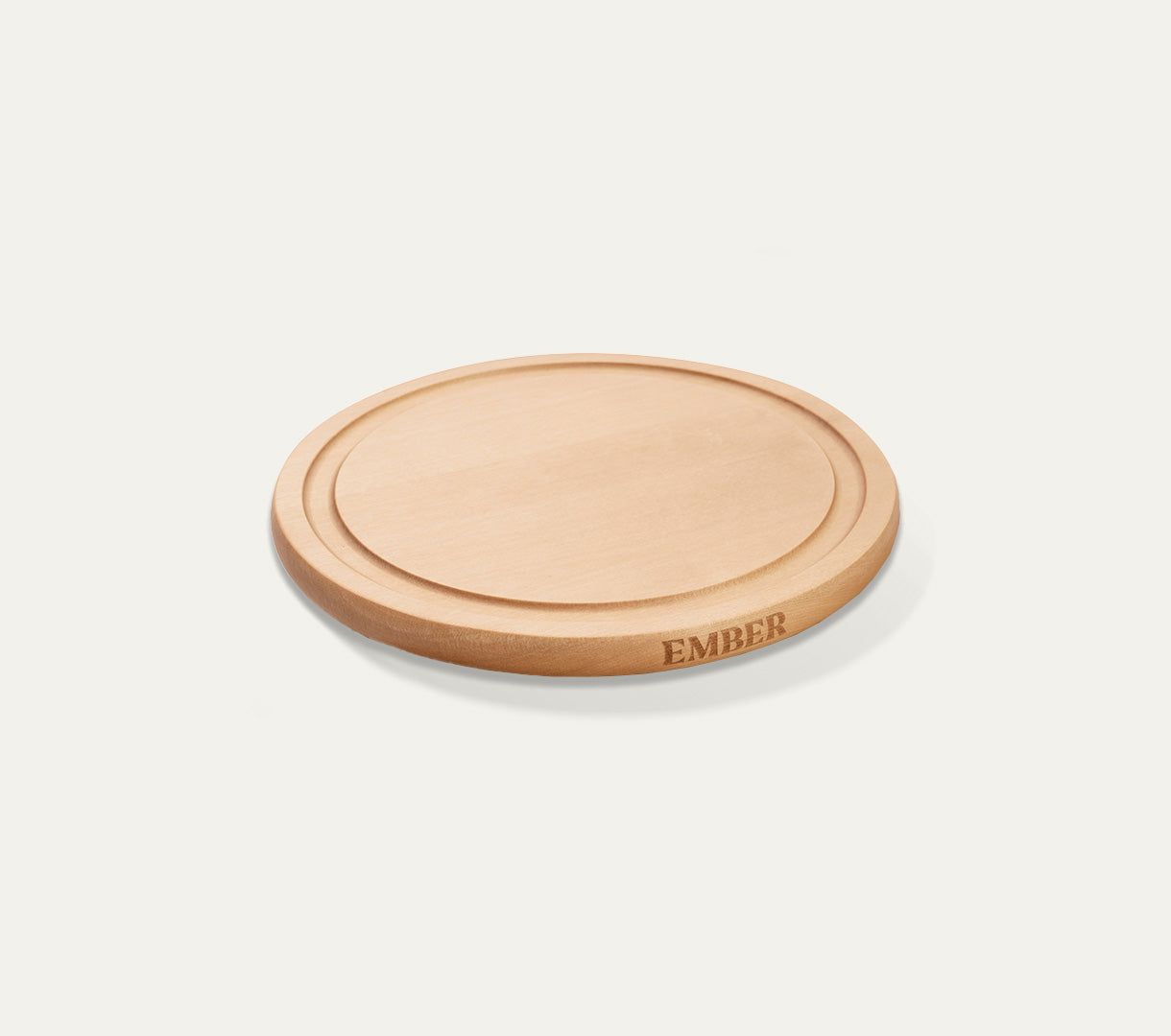 Ember Cast Iron Magnetic Trivet - Wood