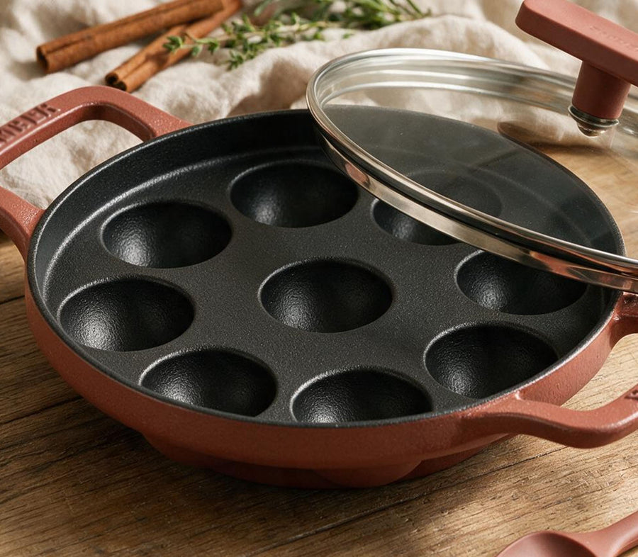 Smooth cast iron surface
