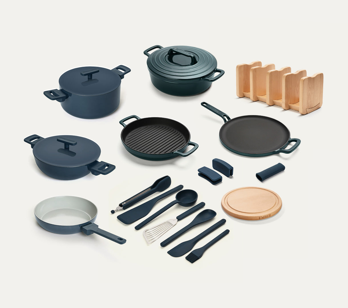 The Ember Colour Collection - Nilgiri Blue + Teal