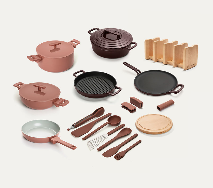 The Ember Colour Collection - Terracotta + Wine