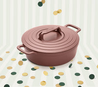 Pre-Seasoned Cast Iron Dutch Oven 27cm - Jaipur Terracotta