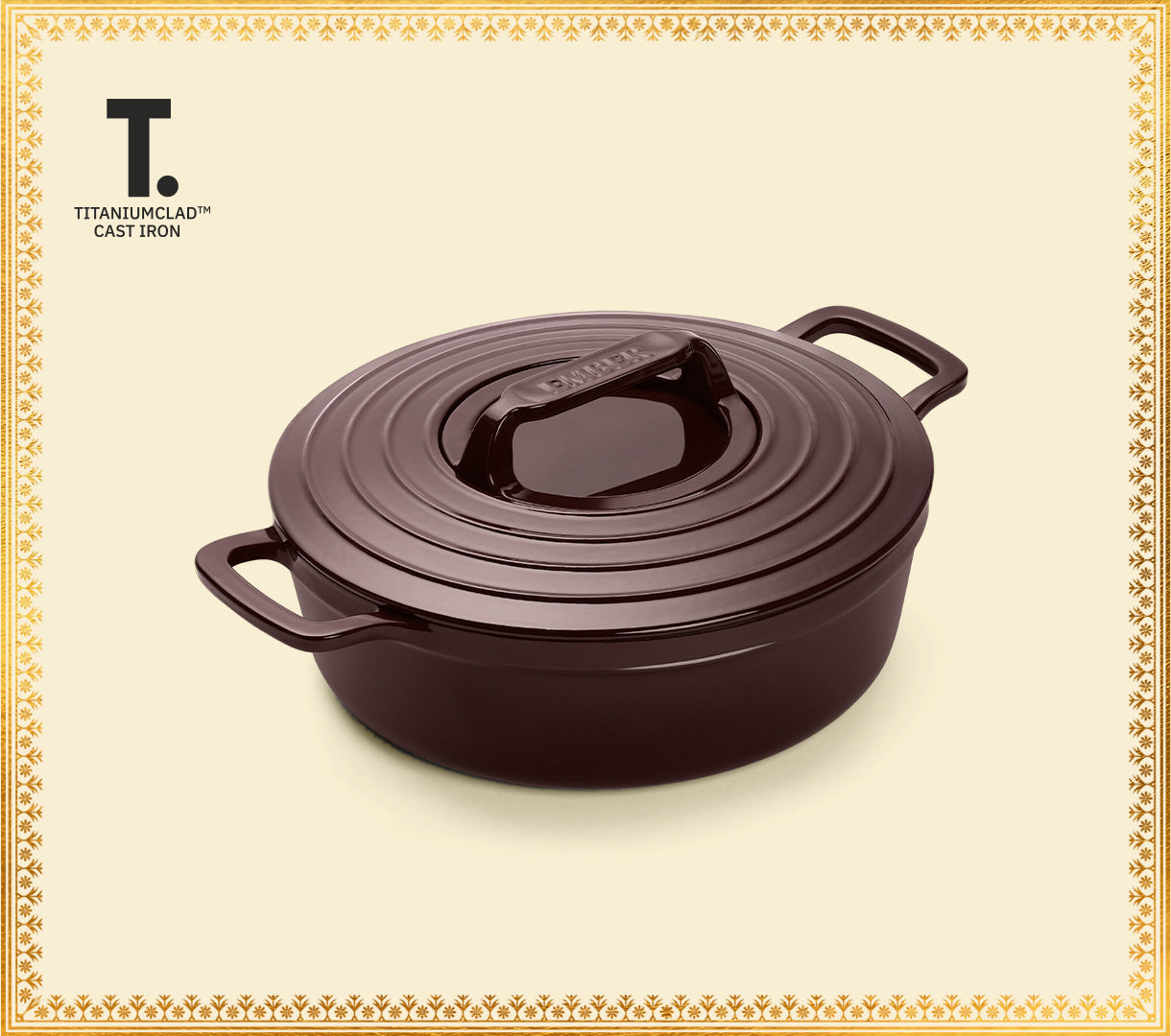 Buy Cast Iron Dutch Oven - Ember Cookware India