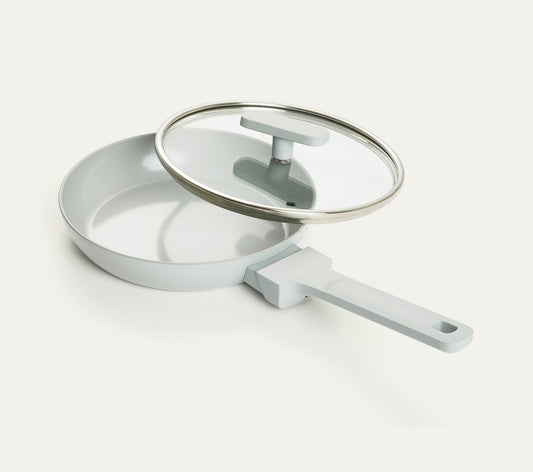 Mini Frypan with Glass Lid 20cm - Himalayan Mist