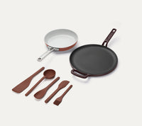 The Ember Breakfast Set - Terracotta + Wine