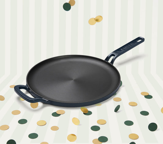 Pre-Seasoned Tawa 27 cm - Nilgiri Blue