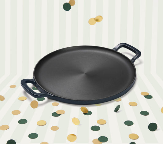Pre-Seasoned Tawa 30 cm - Nilgiri Blue