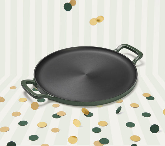 Pre-Seasoned Tawa 30 cm - Coorg Green