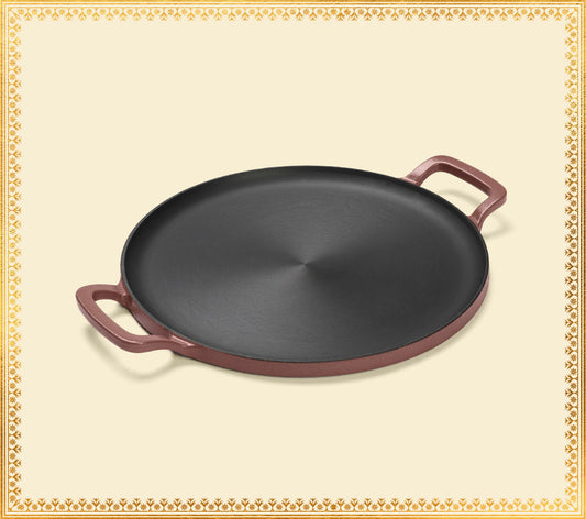 Pre-Seasoned Tawa 30 cm - Jaipur Terracotta