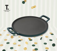 TitaniumClad™  Cast Iron Tawa 30cm - Teal