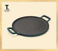 TitaniumClad™  Cast Iron Tawa 30cm - Teal