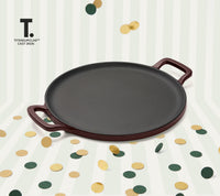 TitaniumClad™  Cast Iron Tawa 30cm - Wine