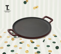 TitaniumClad™  Cast Iron Tawa 30cm - Wine