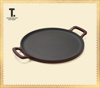 TitaniumClad™  Cast Iron Tawa 30cm - Wine