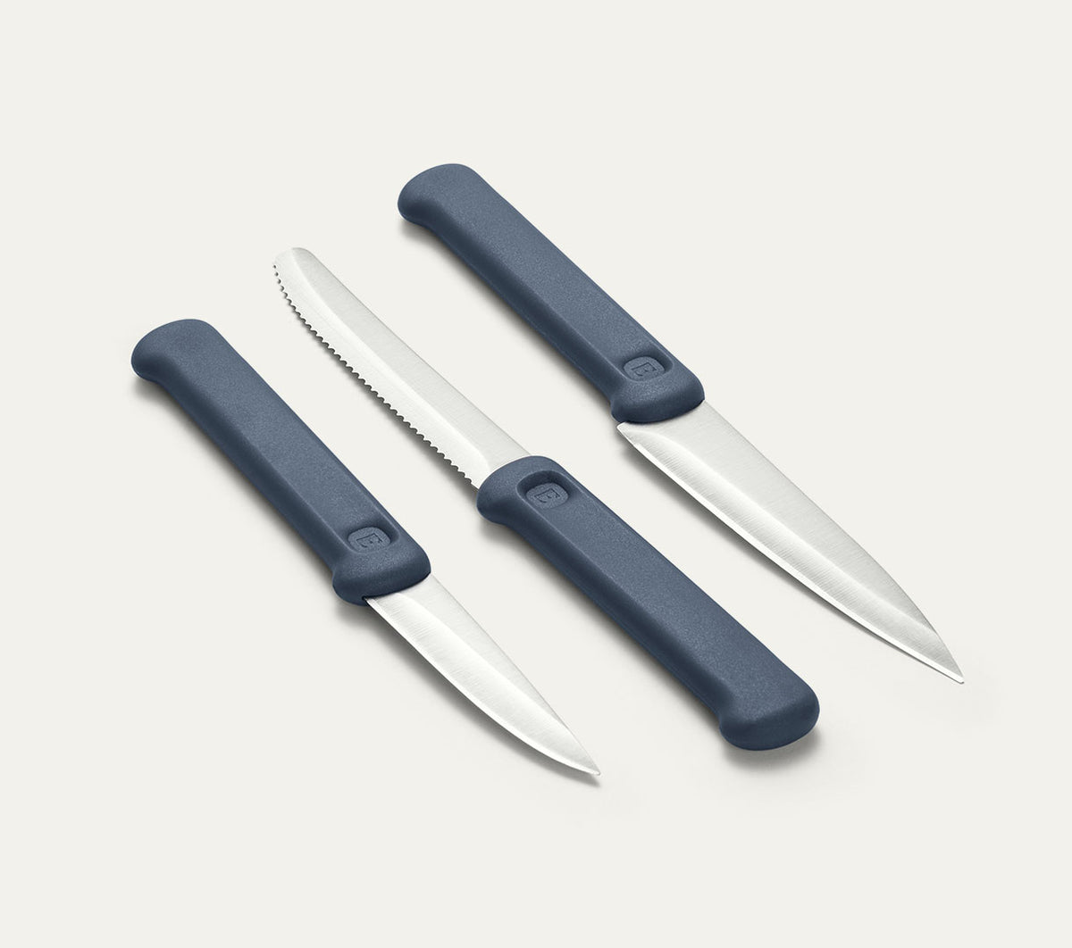 Knife Set of 3 - Nilgiri Blue