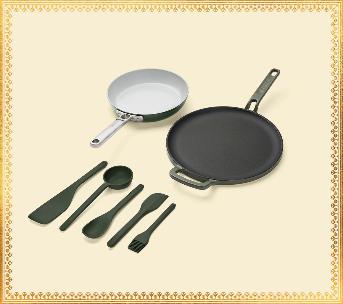 The Ember Breakfast Set - Coorg Green + Sage