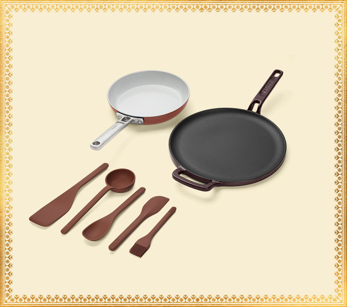 The Ember Breakfast Set - Terracotta + Wine