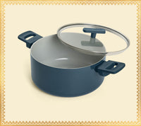 Dutch Oven 24cm with glass lid - Nilgiri Blue