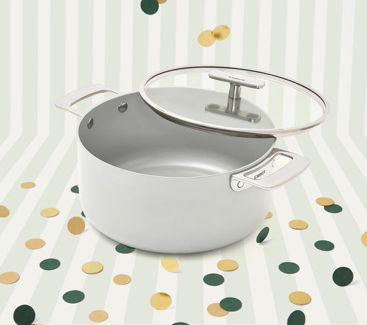 Dutch Oven 24cm with glass lid - Himalayan Mist