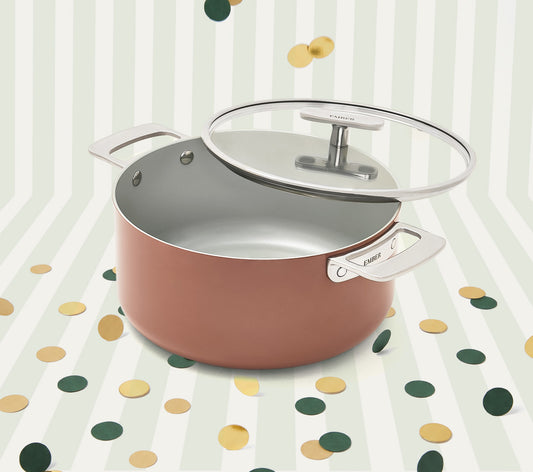 Dutch Oven 24cm with glass lid - Jaipur Terracotta