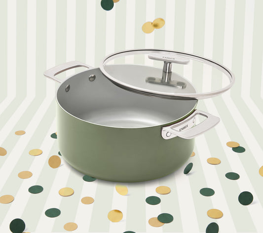 Dutch Oven 24cm with glass lid - Coorg Green
