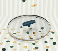 Glass Lid 24cm - Nilgiri Blue