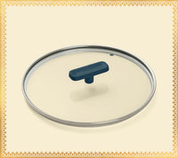 Glass Lid 24cm - Nilgiri Blue