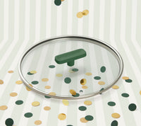 Glass Lid 24cm - Coorg Green