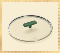 Glass Lid 24cm - Coorg Green