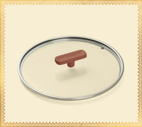Glass Lid 24cm - Jaipur Terracotta