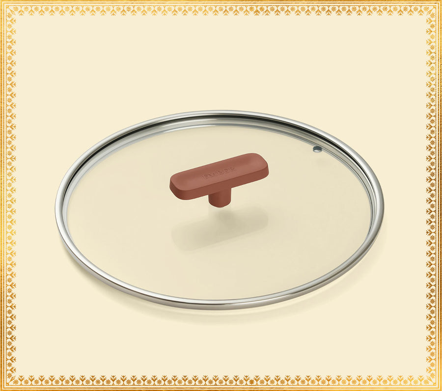 Glass Lid 24cm - Jaipur Terracotta
