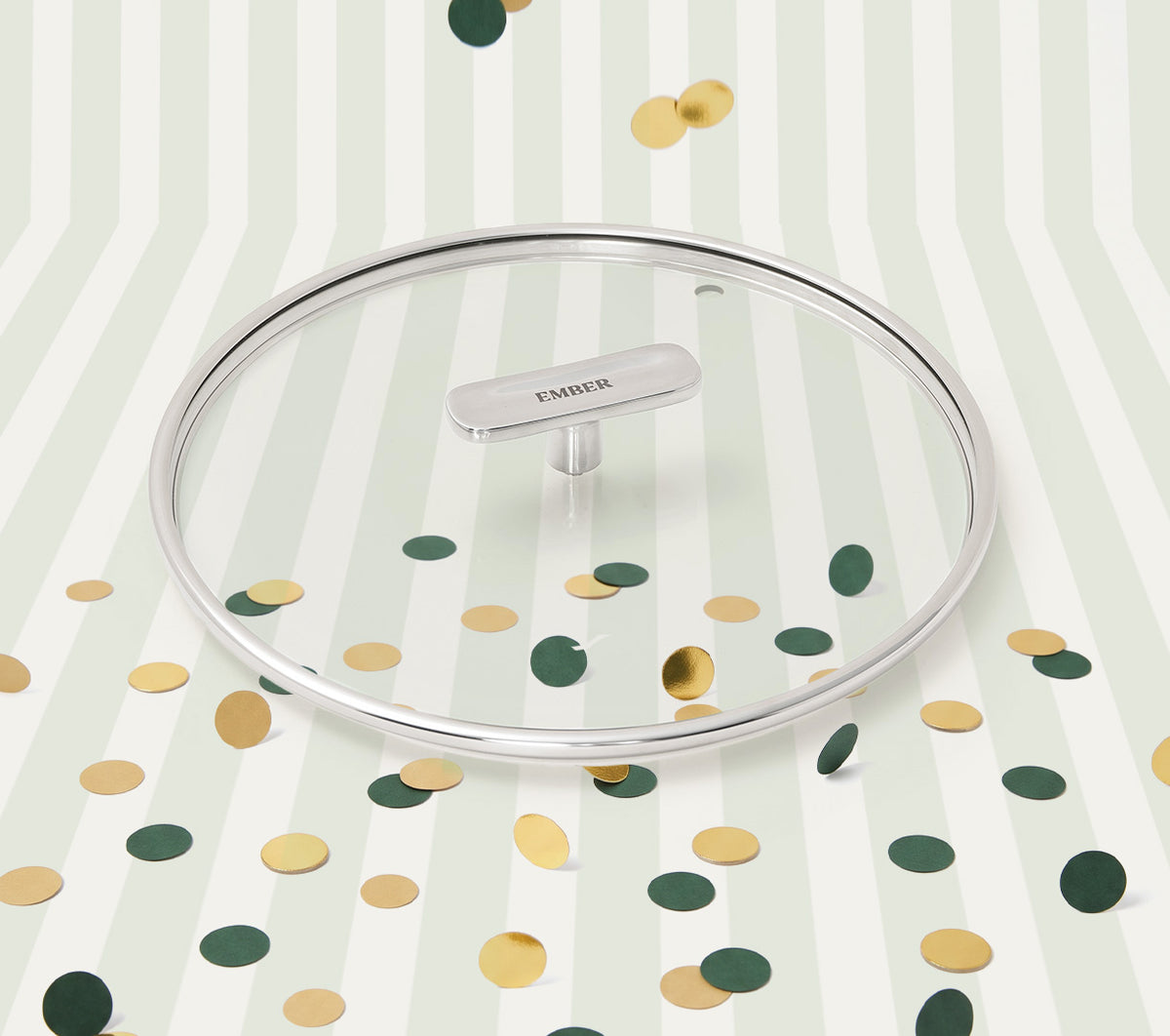 Glass Lid 24cm - Steel