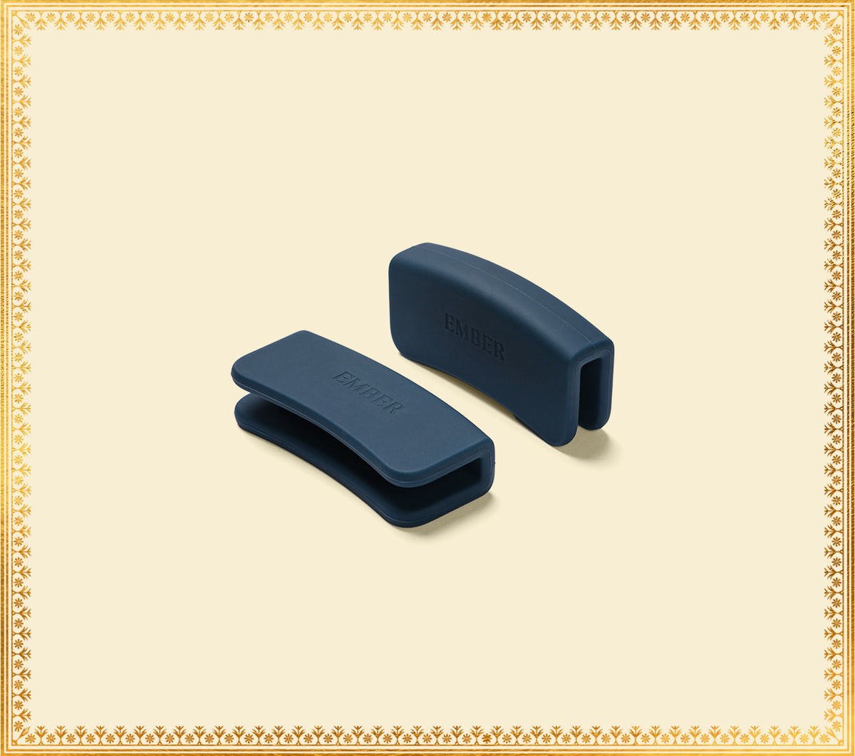 Ember Silicone Handle Holder (Set of 2) - Nilgiri Blue