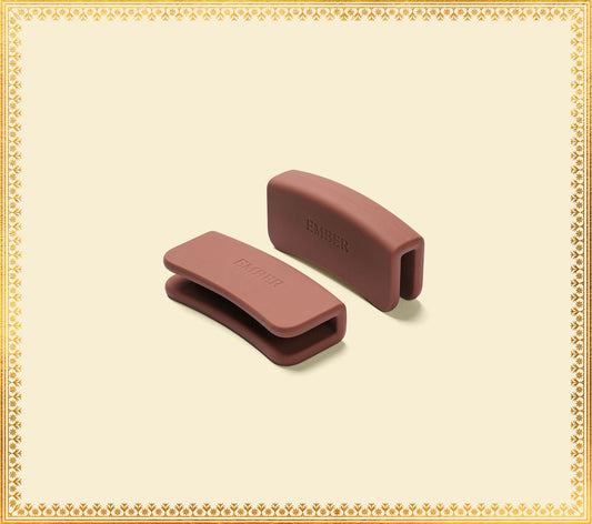 Ember Silicone Handle Holder (Set of 2) - Jaipur Terracotta 