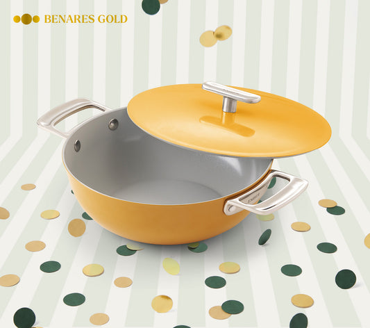 Kadai 24cm- Benares Gold