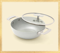Kadai 24cm with glass lid - Himalayan Mist
