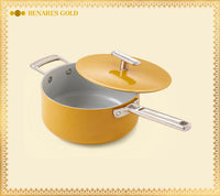 Saucepan 20cm - Benares Gold