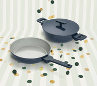 Ember Frypan + Kadai Duo - Nilgiri Blue