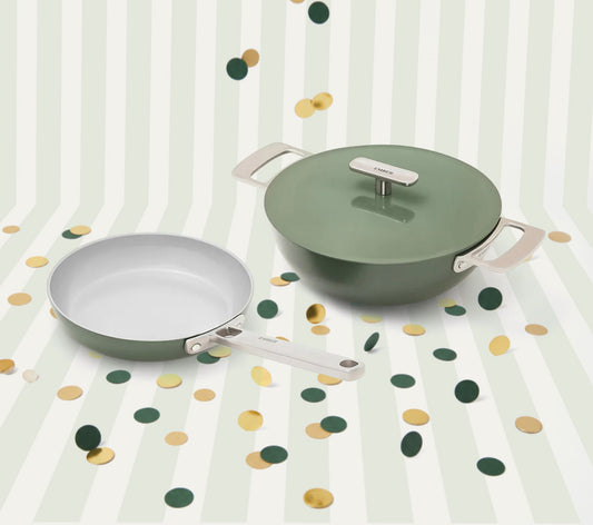 Ember Mini Frypan + Kadai Duo - Coorg Green