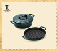 TitaniumClad™ Cast Iron Duo - Teal