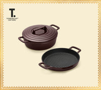 TitaniumClad™ Cast Iron Duo - Wine