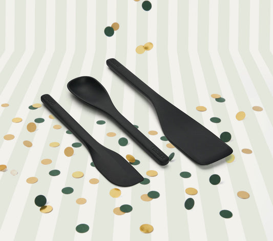 Ember Stir + Flip + Scraper - Black