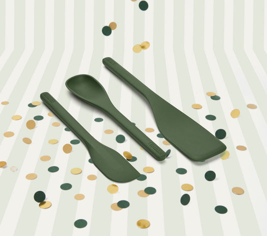 Ember Stir + Flip + Scraper - Coorg Green