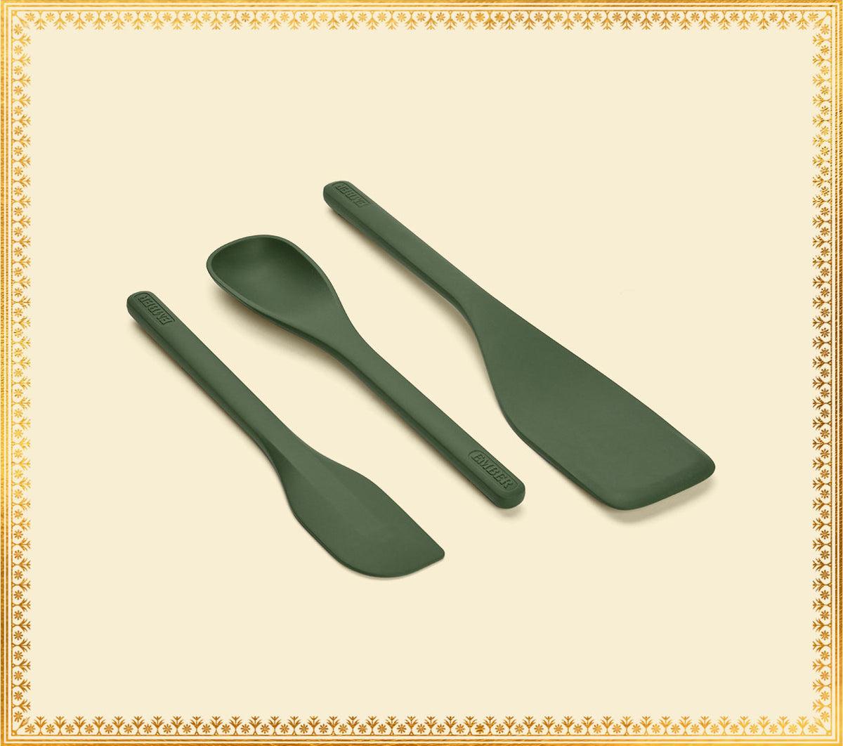 Ember Stir + Flip + Scraper - Coorg Green